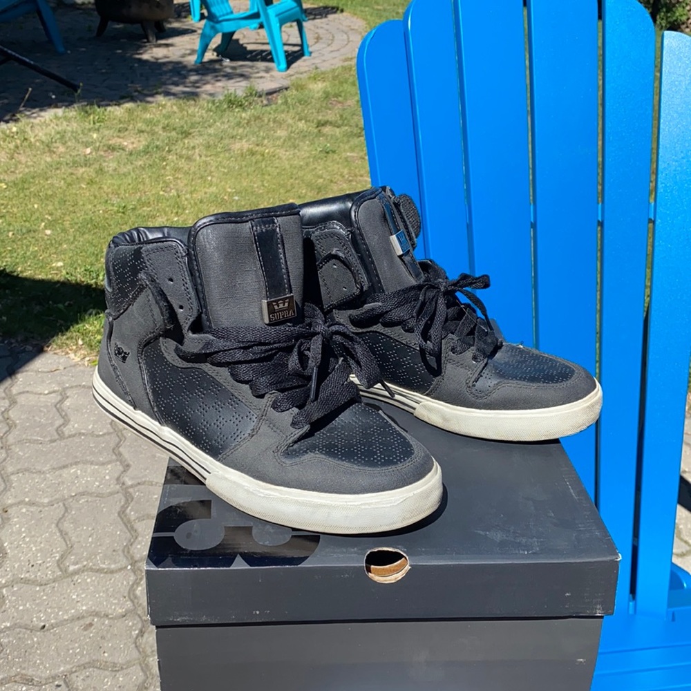 Supra Vaider Black Tuff size 8.5